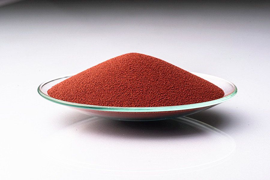 iron oxide red granules