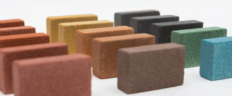 What are iron oxide granules used for?