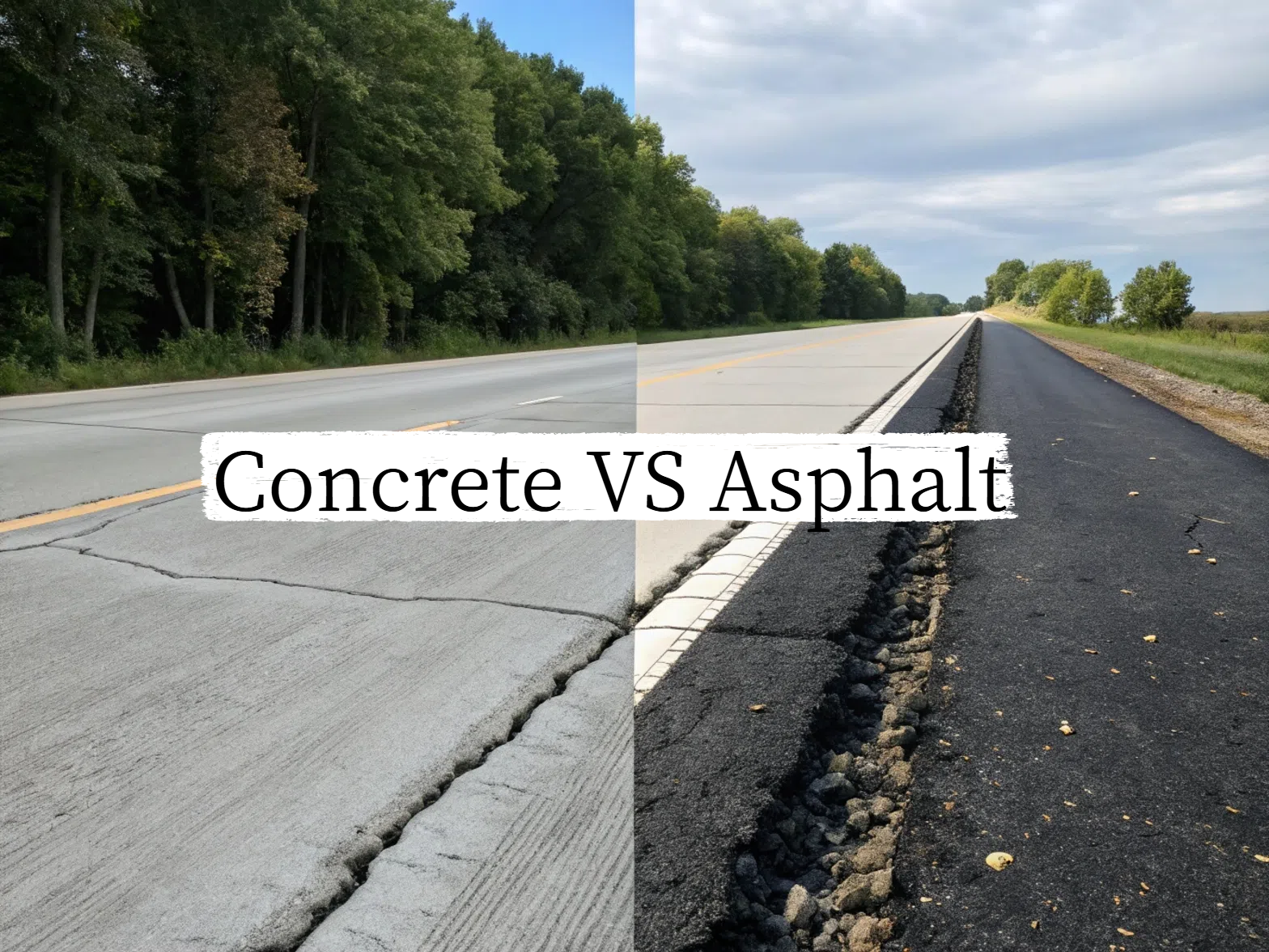 concrete vs asphalt