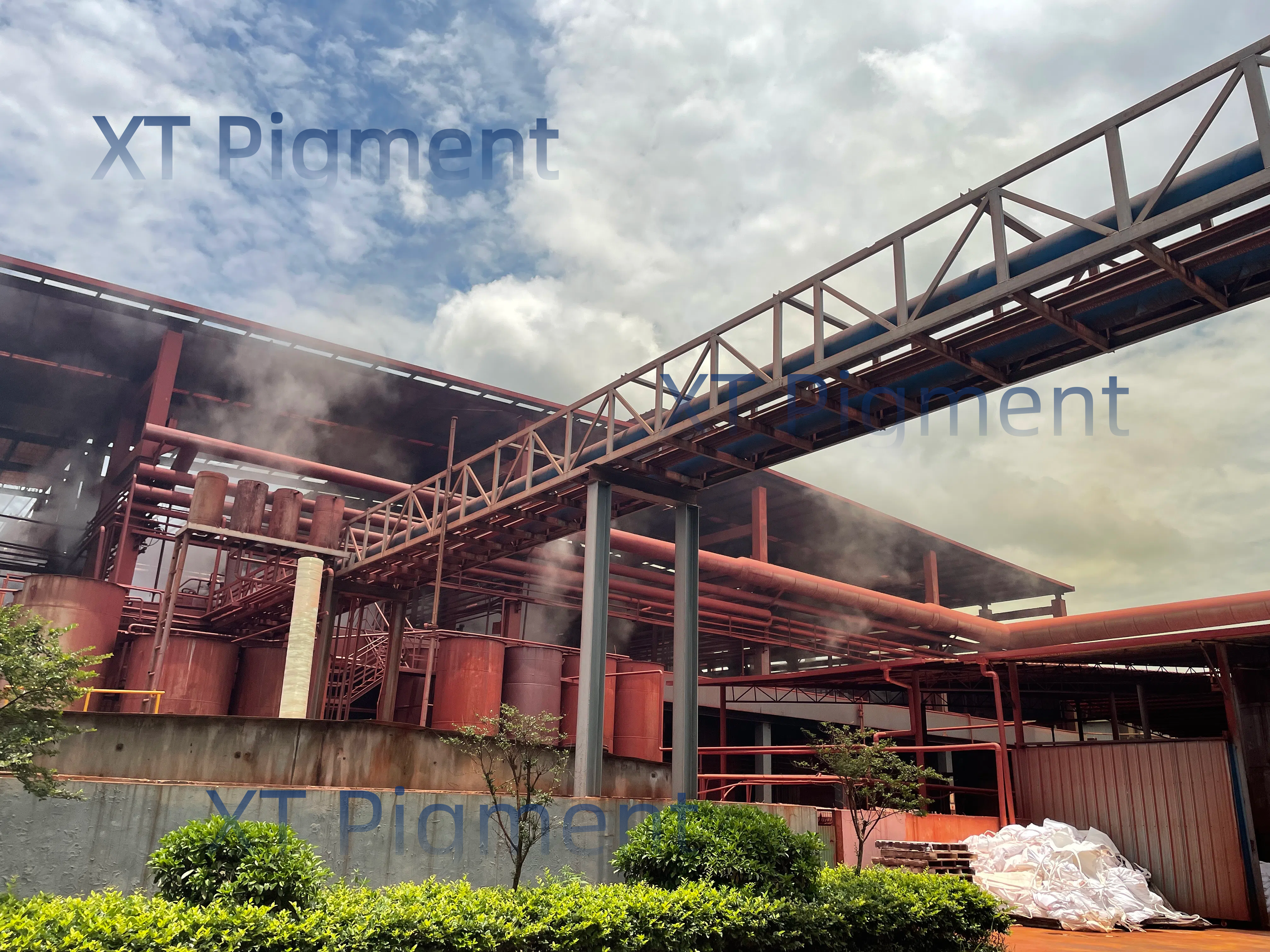 iron oxide pigment manufacture