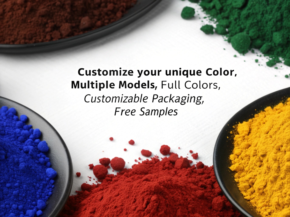 High quality iron oxide pigments