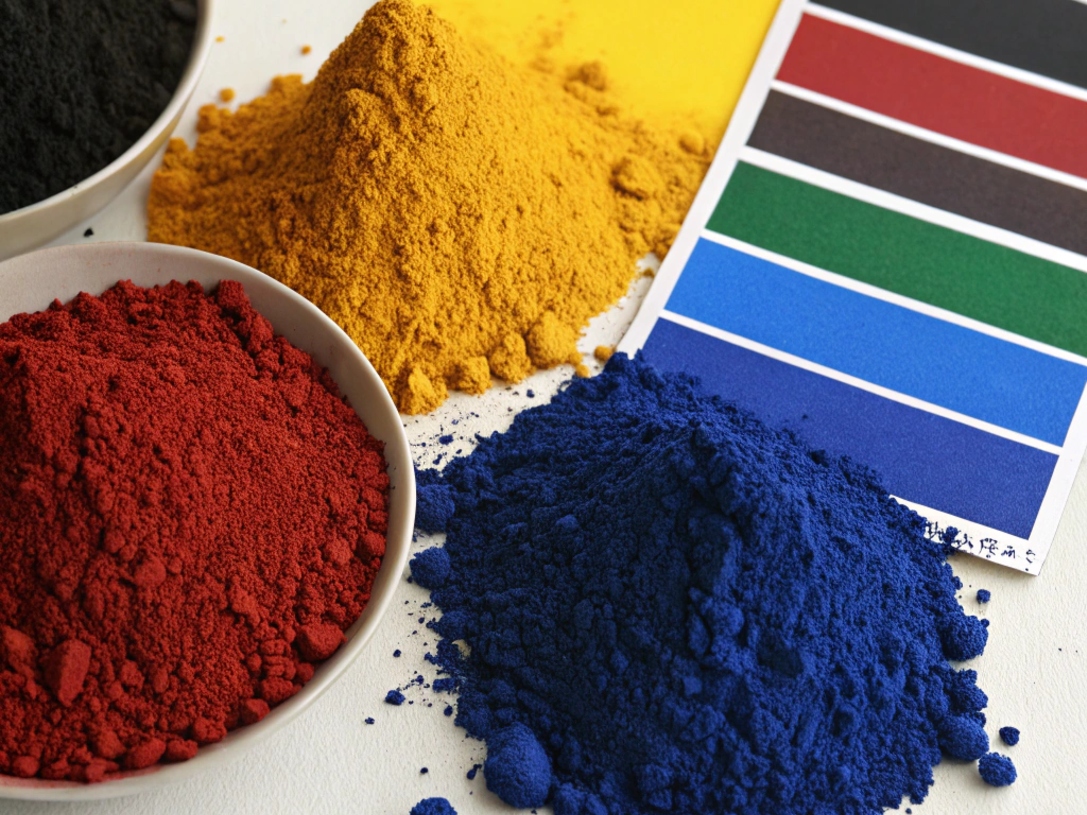 iron oxide colors pigments
