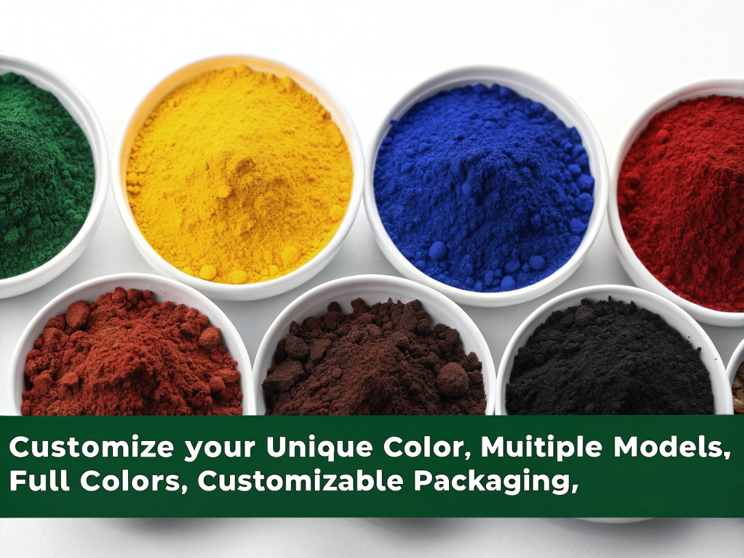 xt iron oxide red/yellow/black/brown pigments