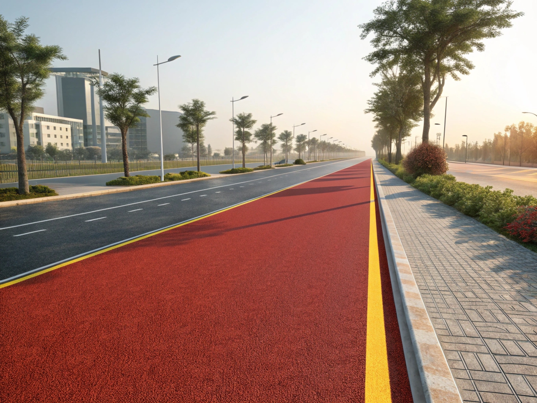 -colored-asphalt-Road