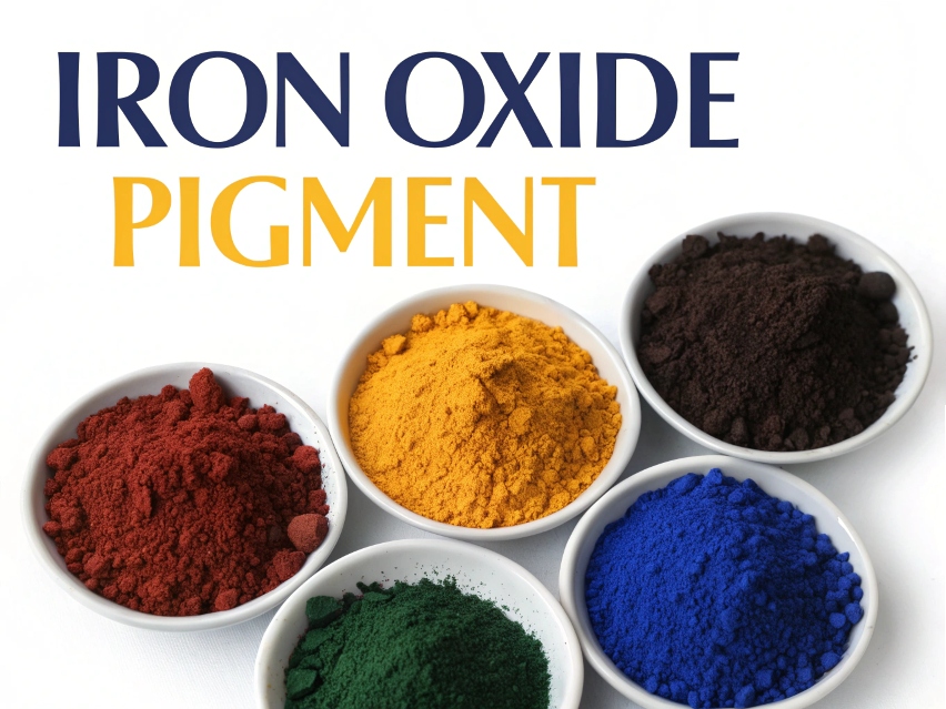 Iron oxide pigments