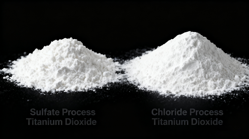 Sulfuric Acid Process Titanium Dioxide vs. Chloride Process Titanium Dioxide