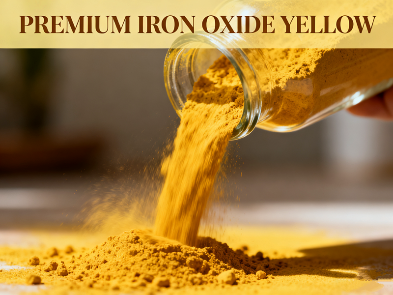 iron oxide yellow powder