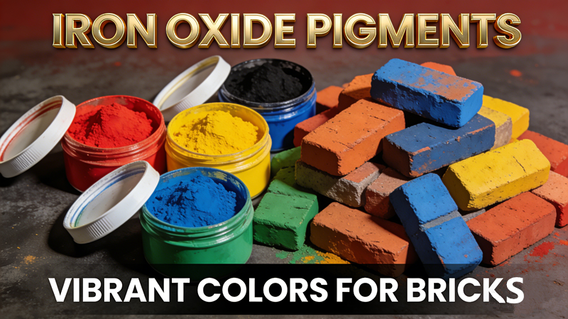 Iron Oxide Pigments for bricks