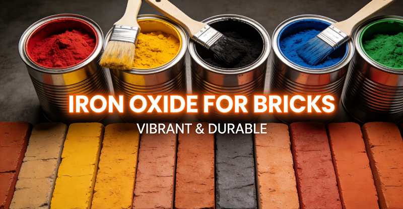 iron oxide pigment for bricks