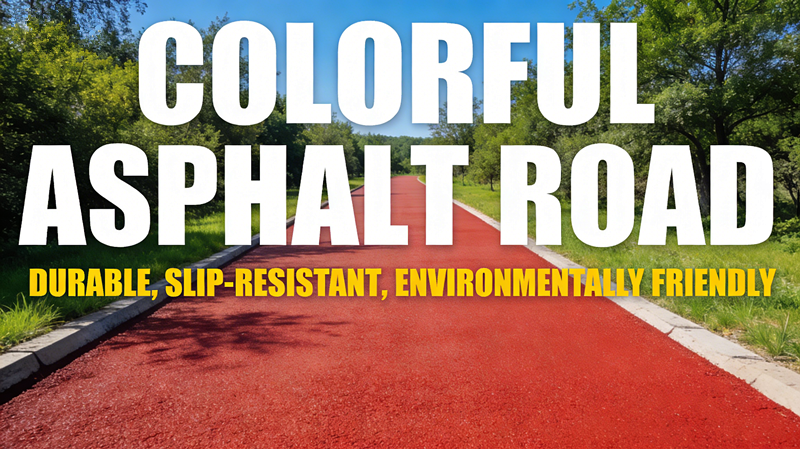 Colored asphalt