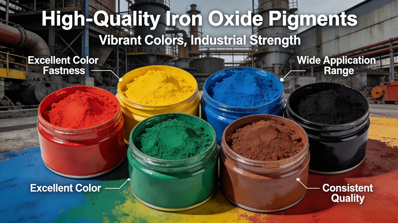 Iron oxide pigment manufacture