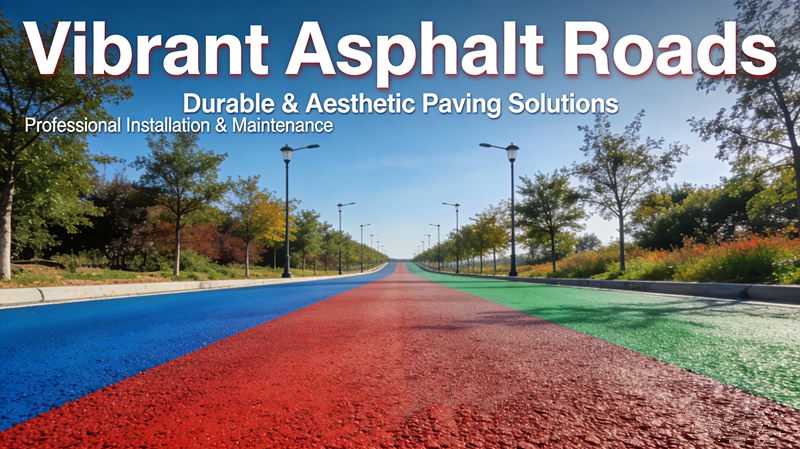 Colored asphalt