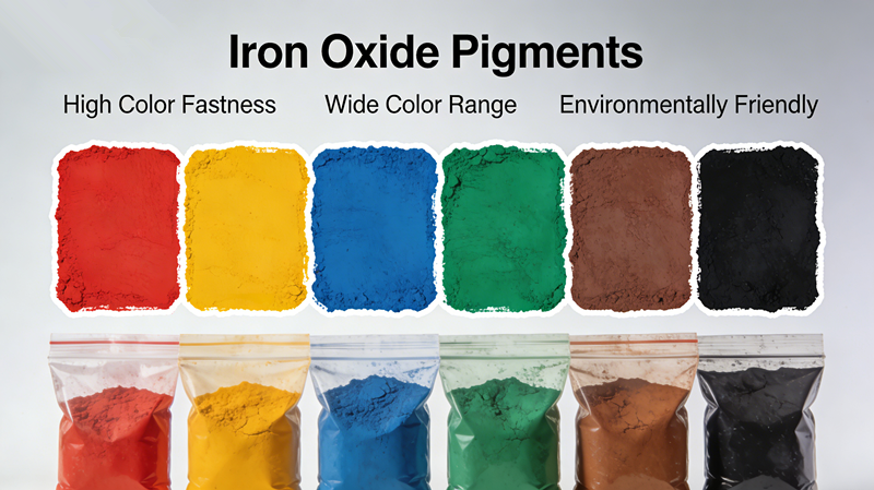 iron oxide color pigments