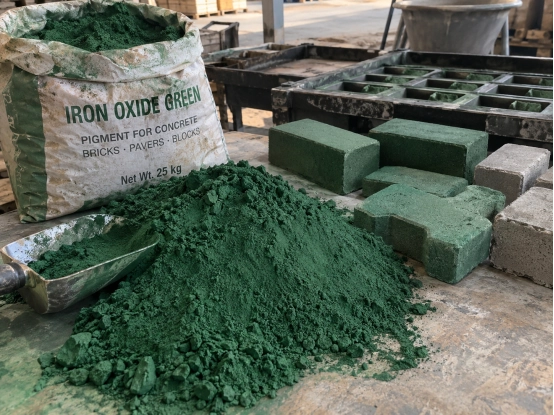 What Is Green Iron Oxide Pigment Made From